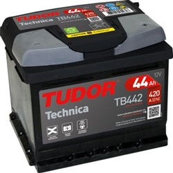 Akumulators TUDOR TECHNICA TB442 12V 44Ah 420A (207x175x175)_0