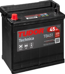 Akumulators TUDOR TECHNICA TB451 12V 45Ah 330A (220x135x225)_0