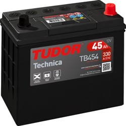 Akumulators TUDOR TECHNICA TB454 12V 45Ah 330A (237x127x227)_0