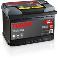 Akumulators TUDOR TECHNICA TB740 12V 74Ah 680A (278x175x190)_0