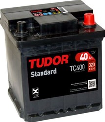 Akumulators TUDOR STANDART TC400. 12V 40Ah 320A (175x175x190)_0