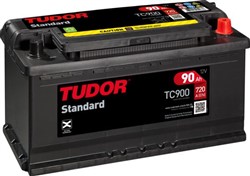 Akumulators TUDOR STANDART TC900 12V 90Ah 720A (353x175x190)_0