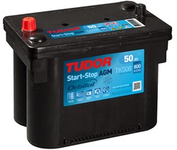 Akumulators TUDOR MAXXIMA; START&STOP AGM TK508 12V 50Ah 800A (260x173x206)_0