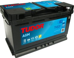 Akumulators TUDOR START&STOP AGM TK820 12V 82Ah 800A (315x175x190)_0