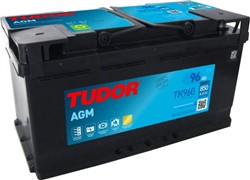 Akumulators TUDOR START&STOP AGM TK960 12V 96Ah 850A (353x175x190)_0