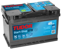 Akumulators TUDOR START&STOP EFB TL652 12V 65Ah 650A (278x175x175)_0