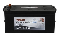 Akumulators TUDOR Endurance PRO EFB TX2253 12V 225Ah 1150A (518x276x240)