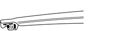 Wiper blade ExactFit TR EX285 flat 280mm (1 pcs) rear_4