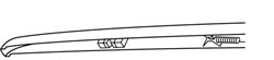 Pióro wycieraczki ExactFit TR EX330 bezszkieletowe 330mm (1 szt.) tył_4
