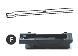 Wiper blade Force TR TF600L flat 600mm (1 pcs) front_4