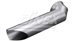 Exhaust pipe DIN2KG001