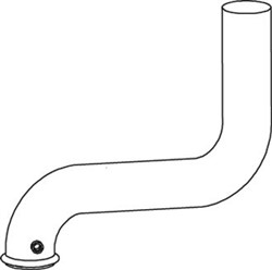 Exhaust pipe DIN68519