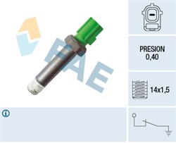 Czujnik ciśnienia oleju FAE12616