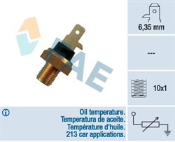 Oil temperature sensor FAE FAE31610
