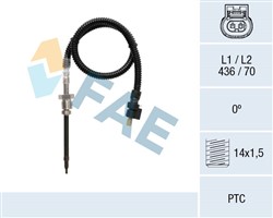 Sensor, exhaust gas temperature FAE68060