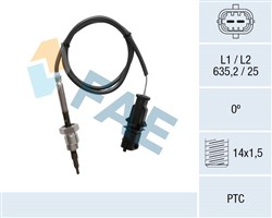 Sensor, exhaust gas temperature FAE68061