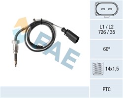 Sensor, exhaust gas temperature FAE68063