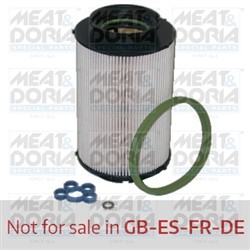 Degalų filtras MEAT & DORIA MD4489