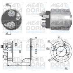 Startera elektromagnēts MEAT & DORIA MD46160