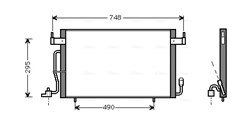 Air conditioning condenser CN5166 AVA_0