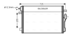 Air conditioning condenser CR5100 AVA