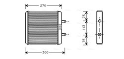Heat Exchanger, interior heating IV6048 AVA_2