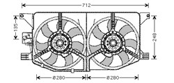 Fan, engine cooling MS7510 AVA_0