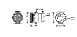 Compressor, air conditioning RTAK103 AVA_0