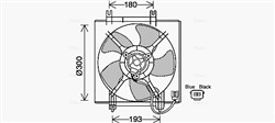 Radiaatori ventilaator AVA COOLING SU7517 AVA