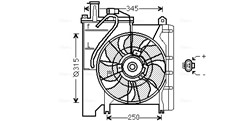 Fan, engine cooling TO7553 AVA