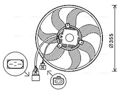 Fan, engine cooling VN7534 AVA_0