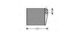 Heat Exchanger, interior heating VNA6229 AVA