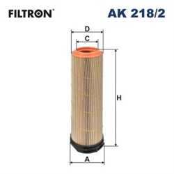 Filtr powietrza AK 218/2_2