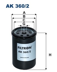 Oro filtras FILTRON AK 360/2_1