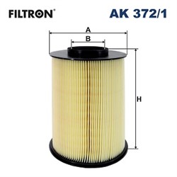 Filtr powietrza AK 372/1_2