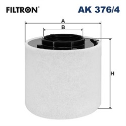Filtr powietrza AK 376/4_2