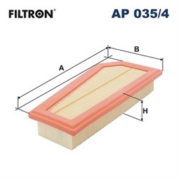 Gaisa filtrs FILTRON AP 035/4_3