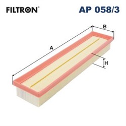 Filtr powietrza AP 058/3_3