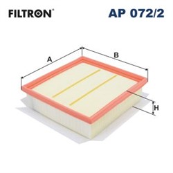 Filtr powietrza AP 072/2_3