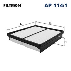 Filtr powietrza AP 114/1_2