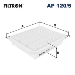 Gaisa filtrs FILTRON AP 120/5_2