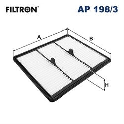 Filtr powietrza AP 198/3_2