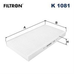 Filtr kabiny K 1081_1