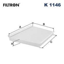 Salono filtras FILTRON K 1146_2