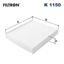 Salono filtras FILTRON K 1150_1