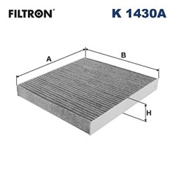 Filtr kabiny K 1430A_2