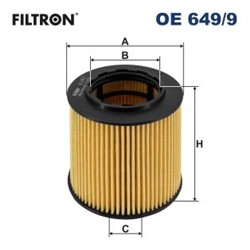 Alyvos filtras FILTRON OE 649/9_1