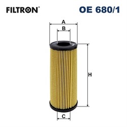 Filtr oleju OE 680/1