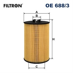 Eļļas filtrs FILTRON OE 688/3_1