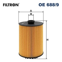 Oil filter OE 688/9